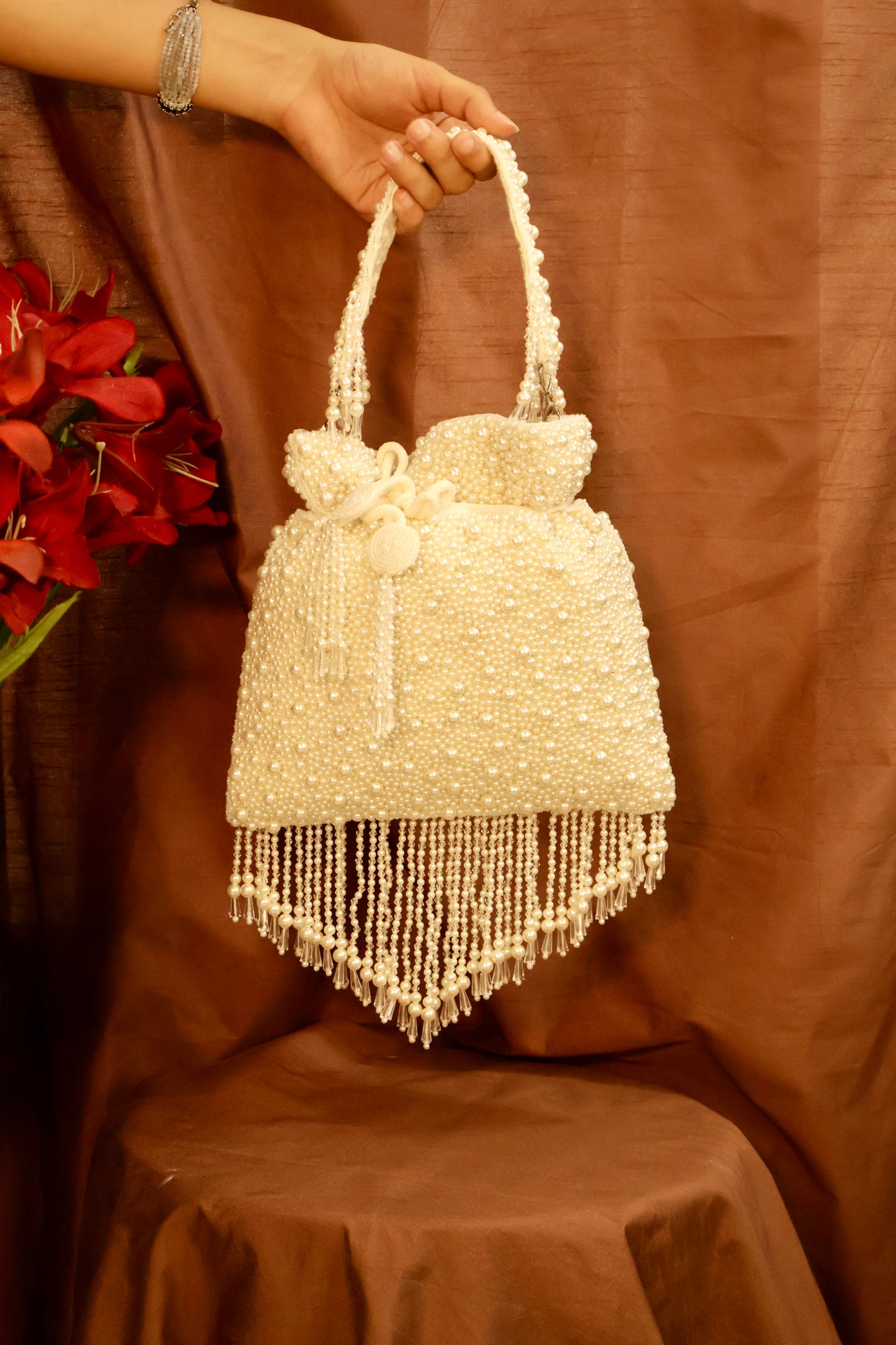 Pure Pearl Elegance Bag