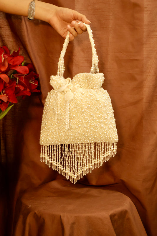 Pure Pearl Elegance Bag