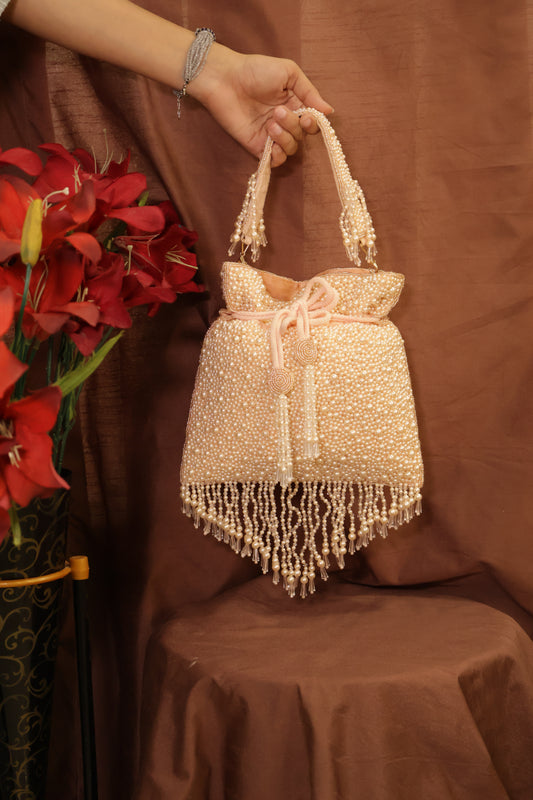 Rosé Pearl Chic Bag