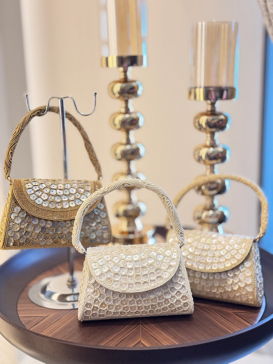 Lustre Pearl Clutch
