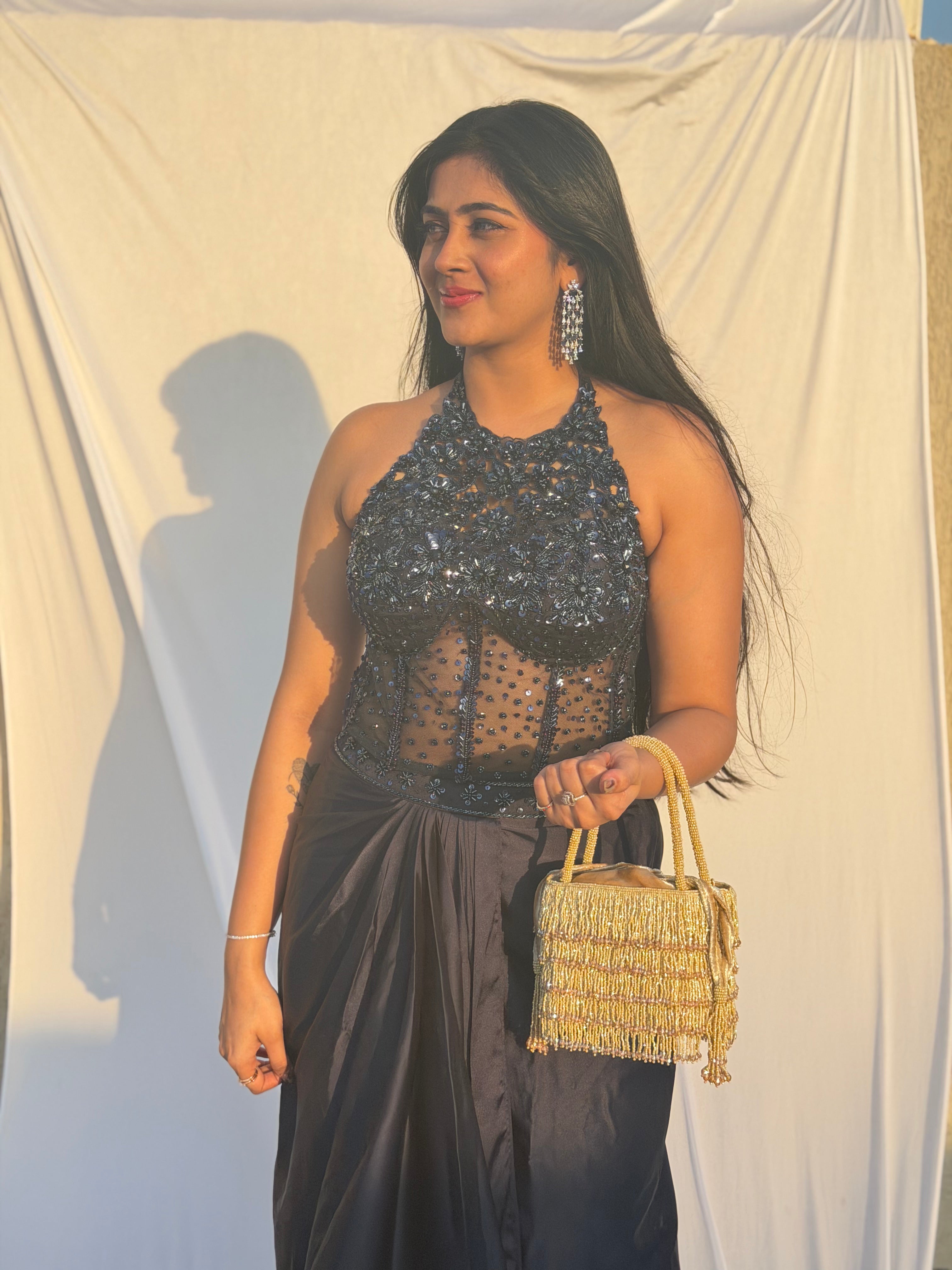Gold Bucket Potli