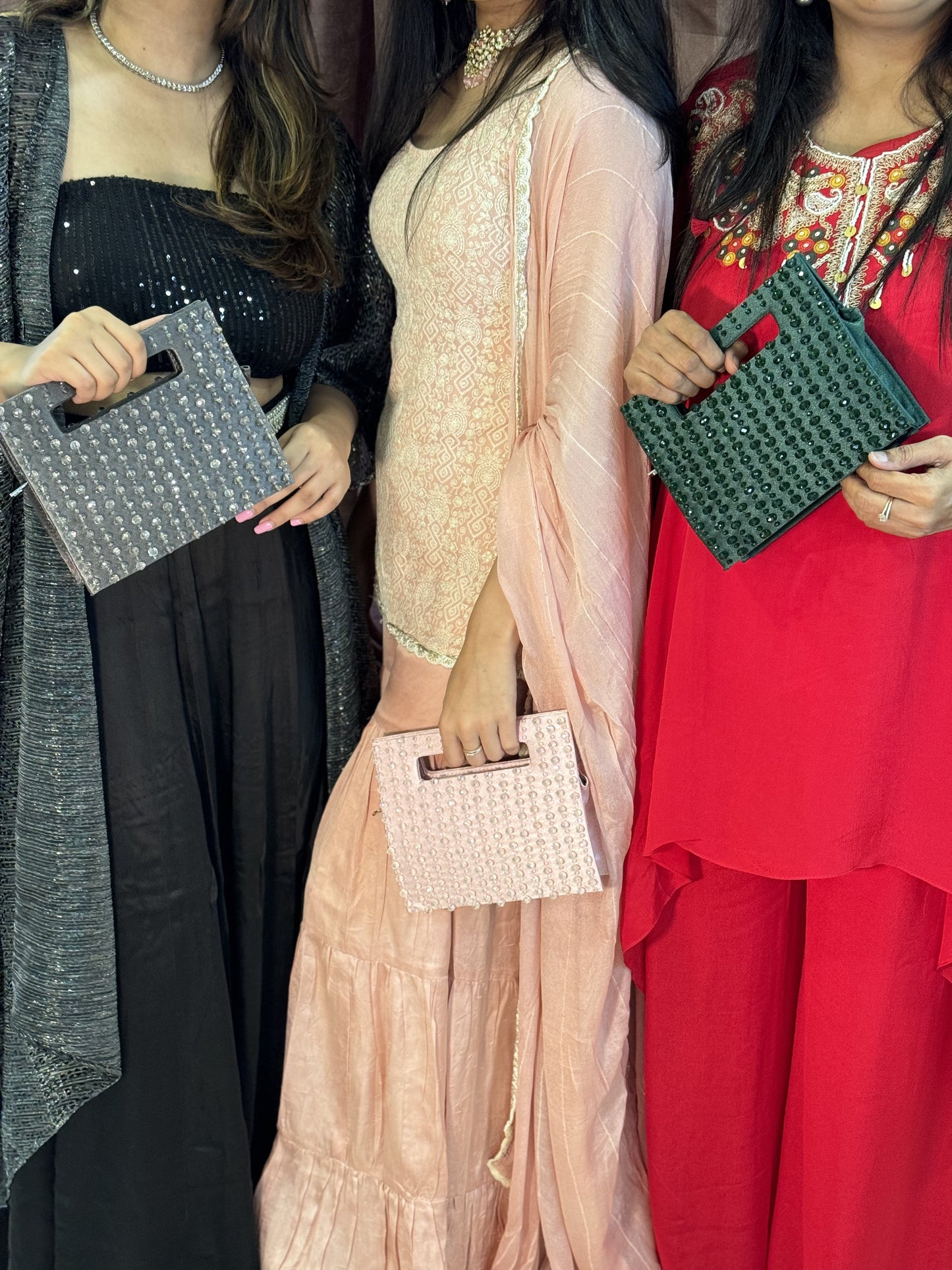 Crystal Cube Elegance Bag