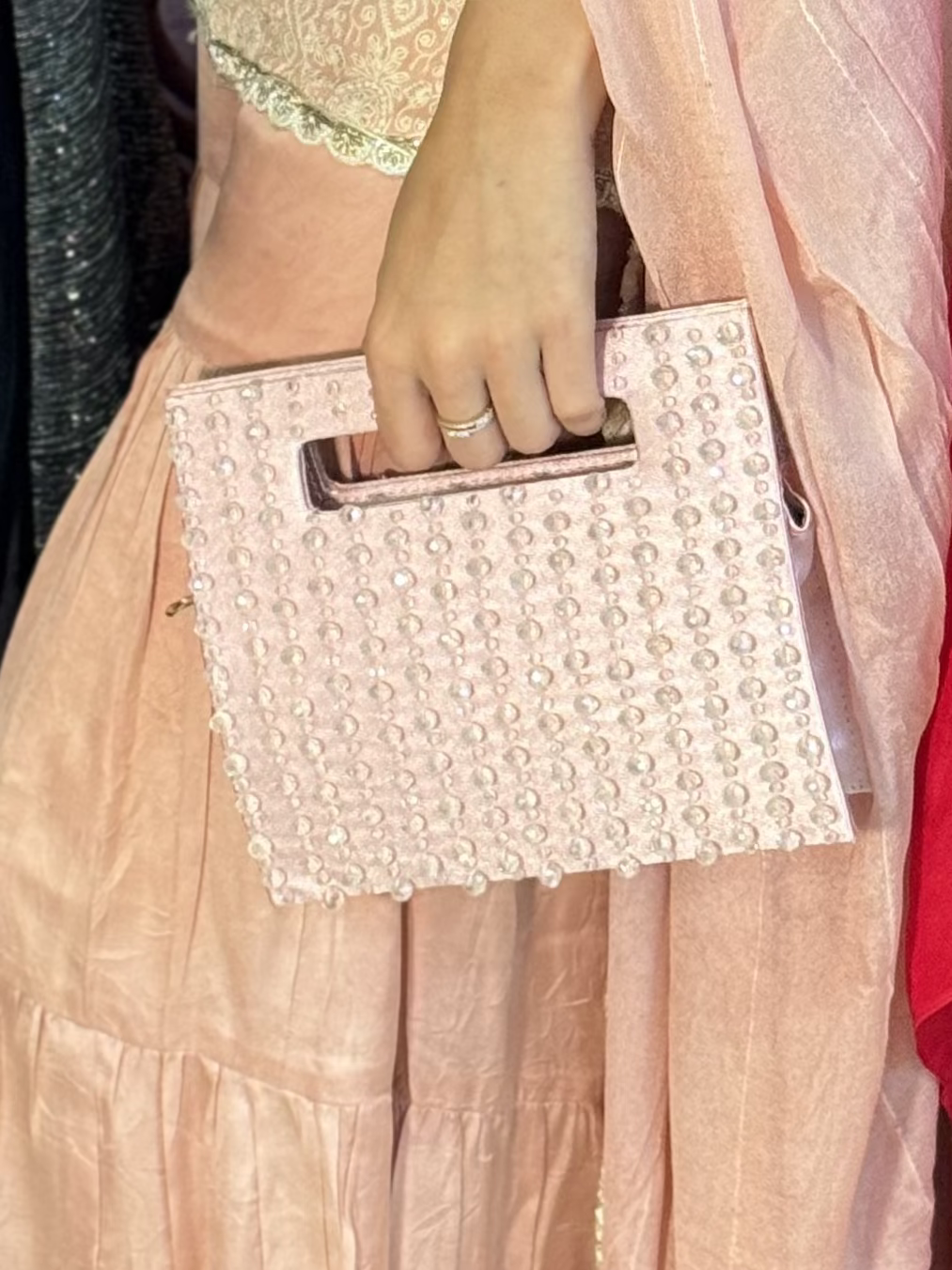 Crystal Cube Elegance Bag