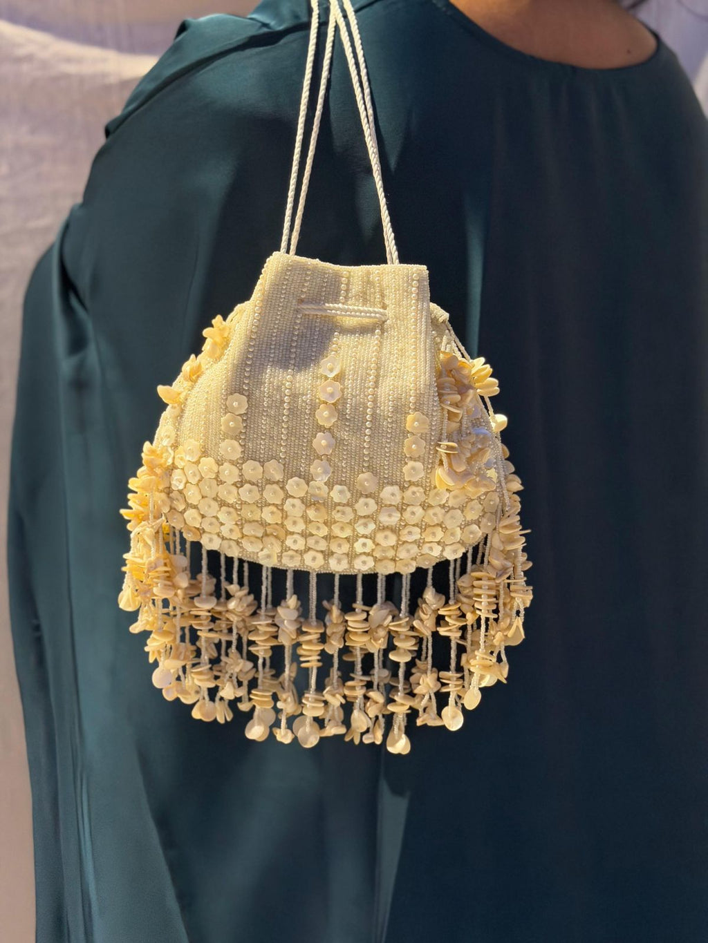 Pearl Petal Potli