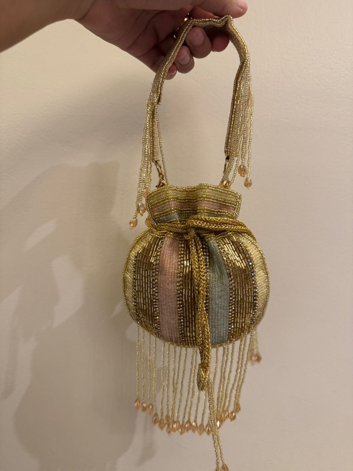 Mini Potlis with zardosi Work